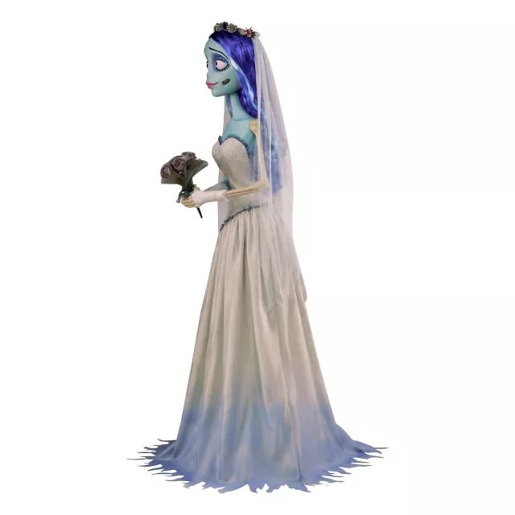 Spirit Halloween 5.8 Ft Emily Animatronic Corpse Bride - Brand New