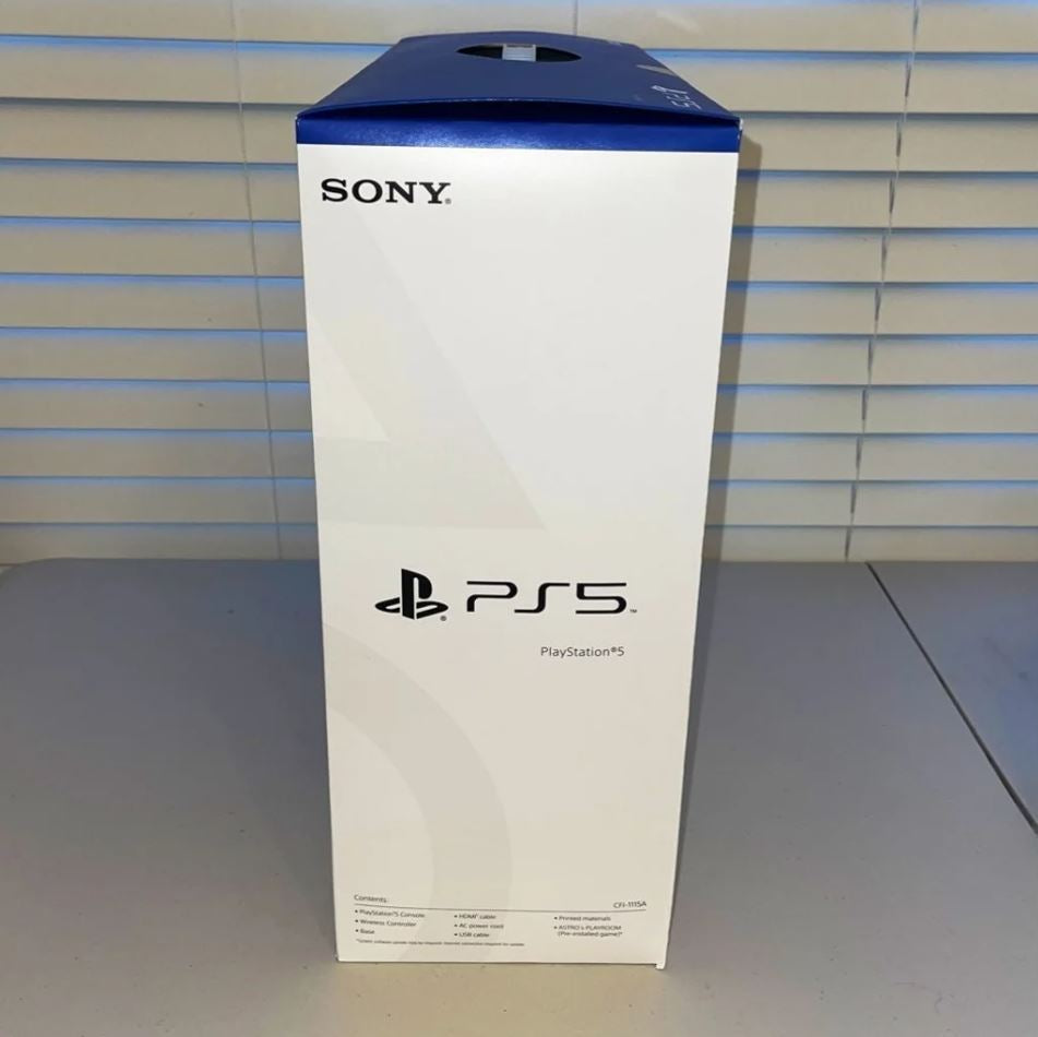 PlayStation 5 PS5 White Console disc version Brand New